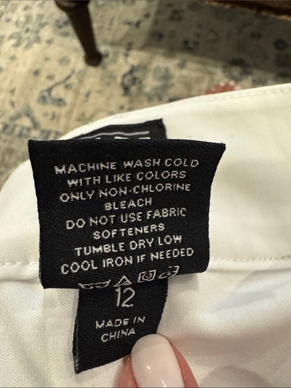 Katie Lord White Skort- size 12